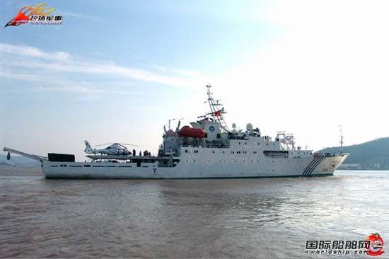 中國海監50船在武昌造船廠開建